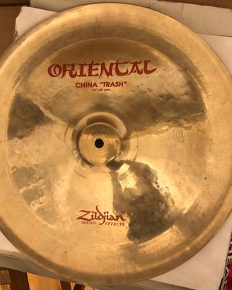 Piatto della zildjian china trash da 16