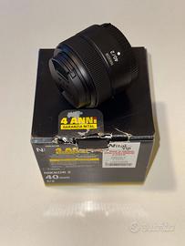 Nikon Z 40 mm 2 Usato in ottime codizioni