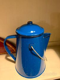 Caffettiera vintage in ferro