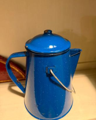 Caffettiera vintage in ferro