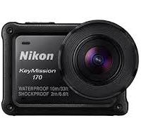 Nikon Key Mission 170 videocamera 4k action gopro