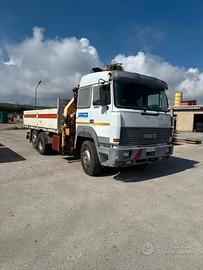 Iveco Turbostar 190.42 V8 con gru Copma C 1940/4