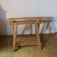 Cavalletti legno naturale