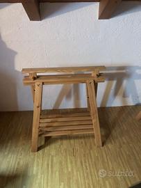 Cavalletti legno naturale