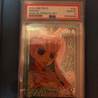 One piece card game psa 10