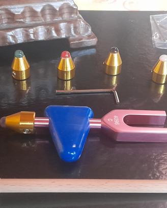 Diapason 4096 Hz con 10 accentratori  cristallo
