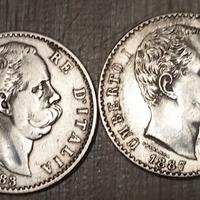 #1939 – Due Monete 2 Lire, Argento Regno Italia