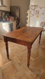 Tavolo tradizionale Toscano  in Arte PoveraTavolo