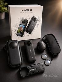 Insta360 X4 8K + accessori.