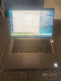 Notebook Dell i7 ottva gen 16gb