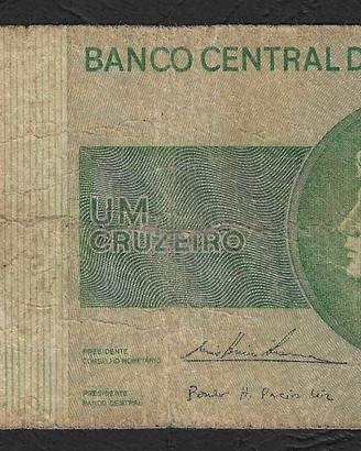 Brasile - banconota circolata da 1 Cruzeiro P-191A