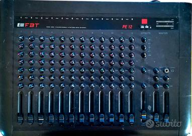 mixer FBT PE 240 e Casse LEM LX 120