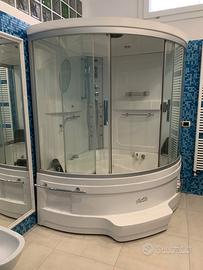 Box doccia con vasca idromassaggio