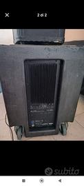 coppia di subwoofer Qube qs 118A