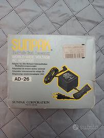 SUNPAK  AD-26 World-wide Voltage AC Adapter 