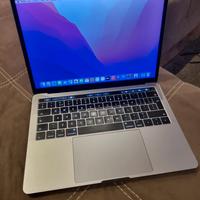MacBook Pro 13" (2016) con Touch Bar – 8 GB 