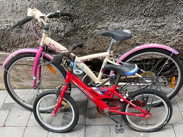 TITOLO: Stock 2 Biciclette (B’Twin Adulto + Schian
