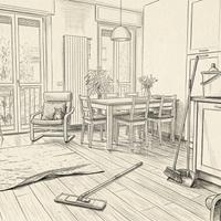 Donna italiana seria e puntuale per pulizie