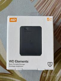 Hard disk esterno 5TB Western Digital
