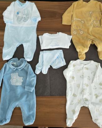 Vestiti neonato 0-1 mese