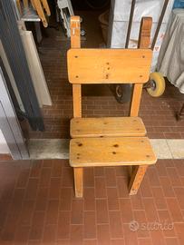 Sedie legno