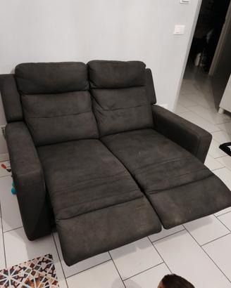 Divano Milos 2 POSTI recliner elettrico