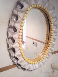 Specchio ceramica vietrese