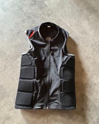gilet paraschiena sci snowboard taglia M