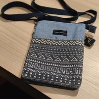 Borsa a tracolla boho in cotone – usata poco