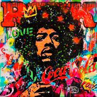 Jimi Hendrix quadro Pop art