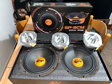 Materiale per impianto audio HI-FI