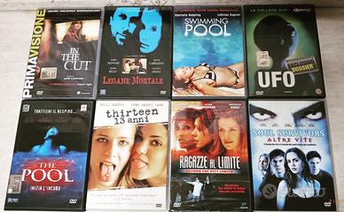 DVD film drammatici thriller horror documentari