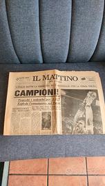 IL MATTINO ITALIA CAMPIONE DEL MONDO 1982