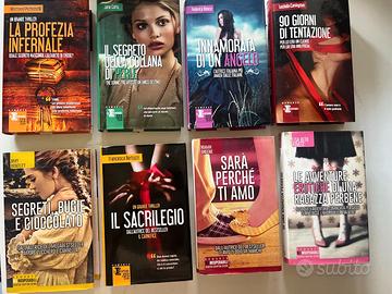 Lotto 8 Romanzi (Rosa, Thriller, Erotico)