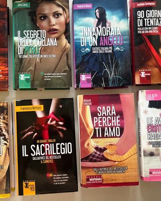 Lotto 8 Romanzi (Rosa, Thriller, Erotico)