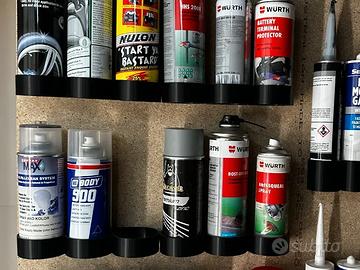 Supporti per Bombolette Spray e Cartucce Silicone