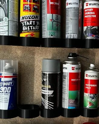 Supporti per Bombolette Spray e Cartucce Silicone