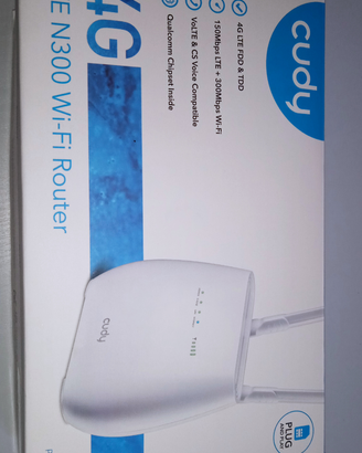 Router 4G con SIM e porta rj11(VOLTE)