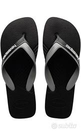 Infradito uomo Havaianas Dual EUR 41 nuove nero