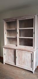 Mobile credenza in Legno. Shabby chic Bianco