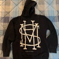 Felpa Nera Pull&Bear con disegno taglia XL