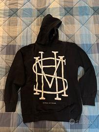 Felpa Nera Pull&Bear con disegno taglia XL