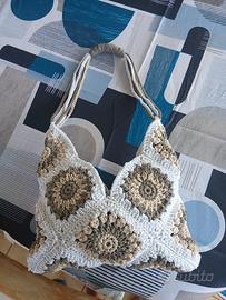 Borsa uncinetto modello Masa