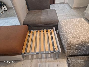 Divano IKEA modulare +tavolo e 3sedie