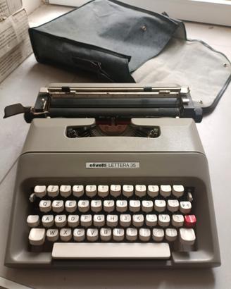 Macchina da Scrivere Olivetti Lettera35