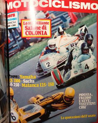 Rivista MOTOCICLISMO numero 11 del 1978