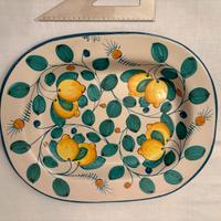 GRANDE Ceramica Dipinto a Mano Pitti Cam (44x34cm)