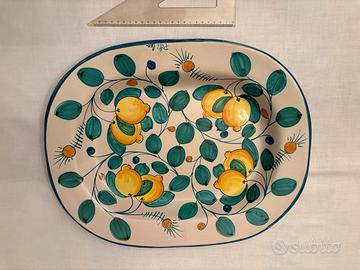 GRANDE Ceramica Dipinto a Mano Pitti Cam (44x34cm)