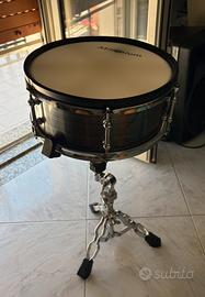 Rullante E-drum Millenium PS-13 13"x05" + Supporto