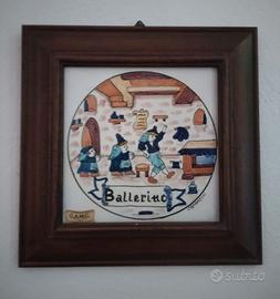Quadro, “ceramiche artistiche Campanelli”